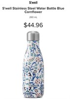 S'well Stainless Steel Water Bottle Blue