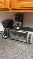 Black & Decker toaster oven & coffee pot, Mr