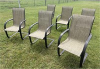(6) Patio Chairs