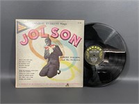 Jolson "Black Face" 33 1/3 RPM Vinyl