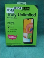 Samsung Galaxy A01 Simple Mobile by T-mobile Cell