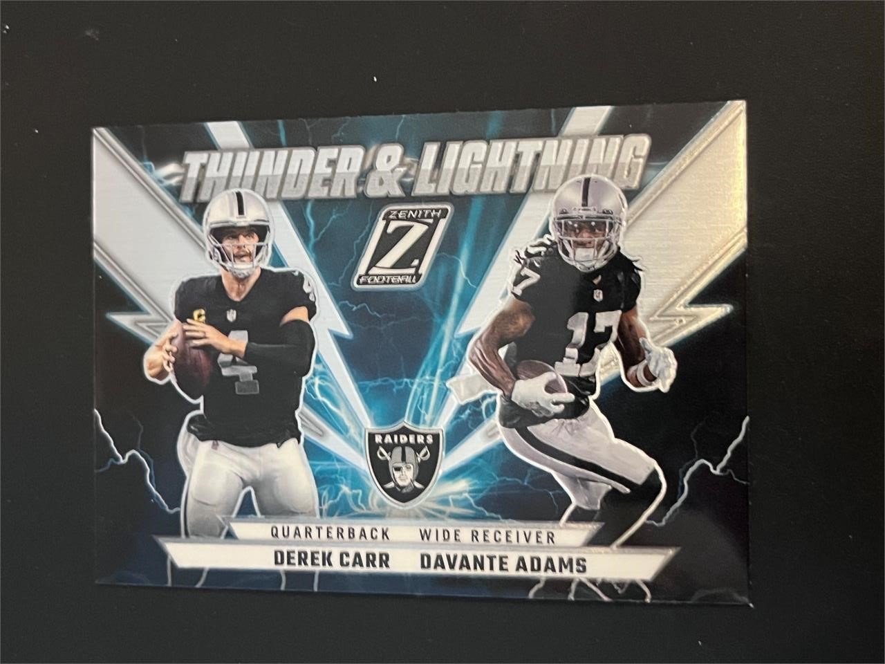 Derek Carr Davonte Adams Thunder & Lightning