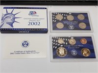 OF) 2002 US mint proof set
