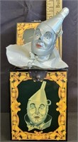 1988 Wizard of Oz Tin Man Music Box 50th Anniv