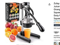 Zulay Kitchen Professional Citrus Juicer