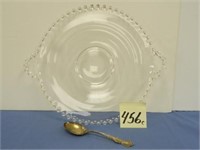14 1/2" Candlewick Sandwich Serving Tray &