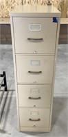 Metal filing cabinet 25x15x52