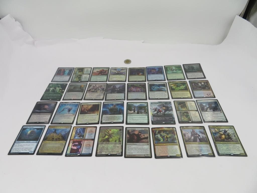 32 cartes Magic The Gathering rare avec HOLO