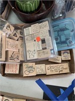 Lot of mostly "Stampin up? Stamps