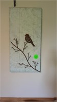 2 MATCHING WALL HANGINGS  (14" X 28") MADE OUT OF