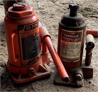 2 Hydraulic Bottle Jacks - As Is-