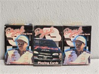 Lot of 3 Dale Earnhardt NO 3 Playing Cards