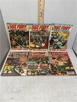 Three Sgt. Fury 20-cent Marvel Comic Books #98,