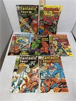 Seven Consecutive Fantastic Four 15-cent Comic