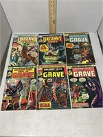Six Uncanny Tales 20- and 25-cent Marvel Comic