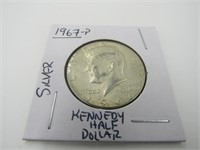 1967-P Kennedy Half Dollar, Silver