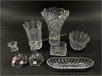 5th Avenue Crystal & Glass Vases, Candleholders