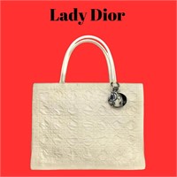 Christian Dior Bag Handbag Tote Bag Cannage