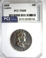 1959 Franklin PR69 Cameo LISTS $12500