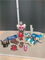Collection of Vintage Generation 1 Transformers