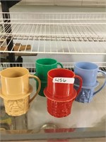 PLANTERS Peanut Small Cups (4) Plastic