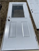 32' Exterior Door & Frame & 32" Interior Door