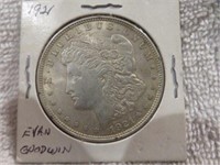 1921 MORGAN SILVER DOLLAR