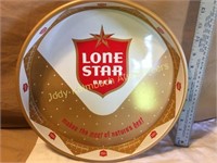 Vintage Lone Star beer tray