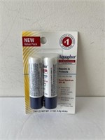 Aquaphor 2 pack of lip repair and sunscreen