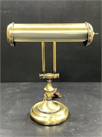 Brushed Brass Adjustable Neck Desk Lamp