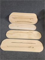 Notched Wooden Boards