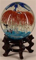 Large Ocean Scene Paperweight