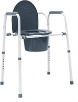 Avantia Portable Steel Commode Chair