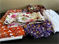 Assorted Fabric for Crafts & Sewing