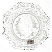 LEE/ROSE NO. 561-A CUP PLATE, colorless, slightly