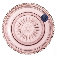 LEE/ROSE NO. 530 CUP PLATE, brownish amethyst,