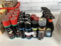 24 Cans/Bottles Wash, Lube, Cleaners etc