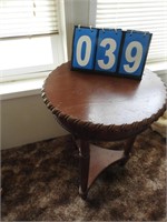 Cute Carved End Table