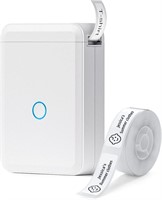 NEW $40 Bluetooth Mini Thermal Label w/Tape