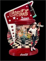 Coca-Cola Bradford Exchange 3D Diner Plates 2/6