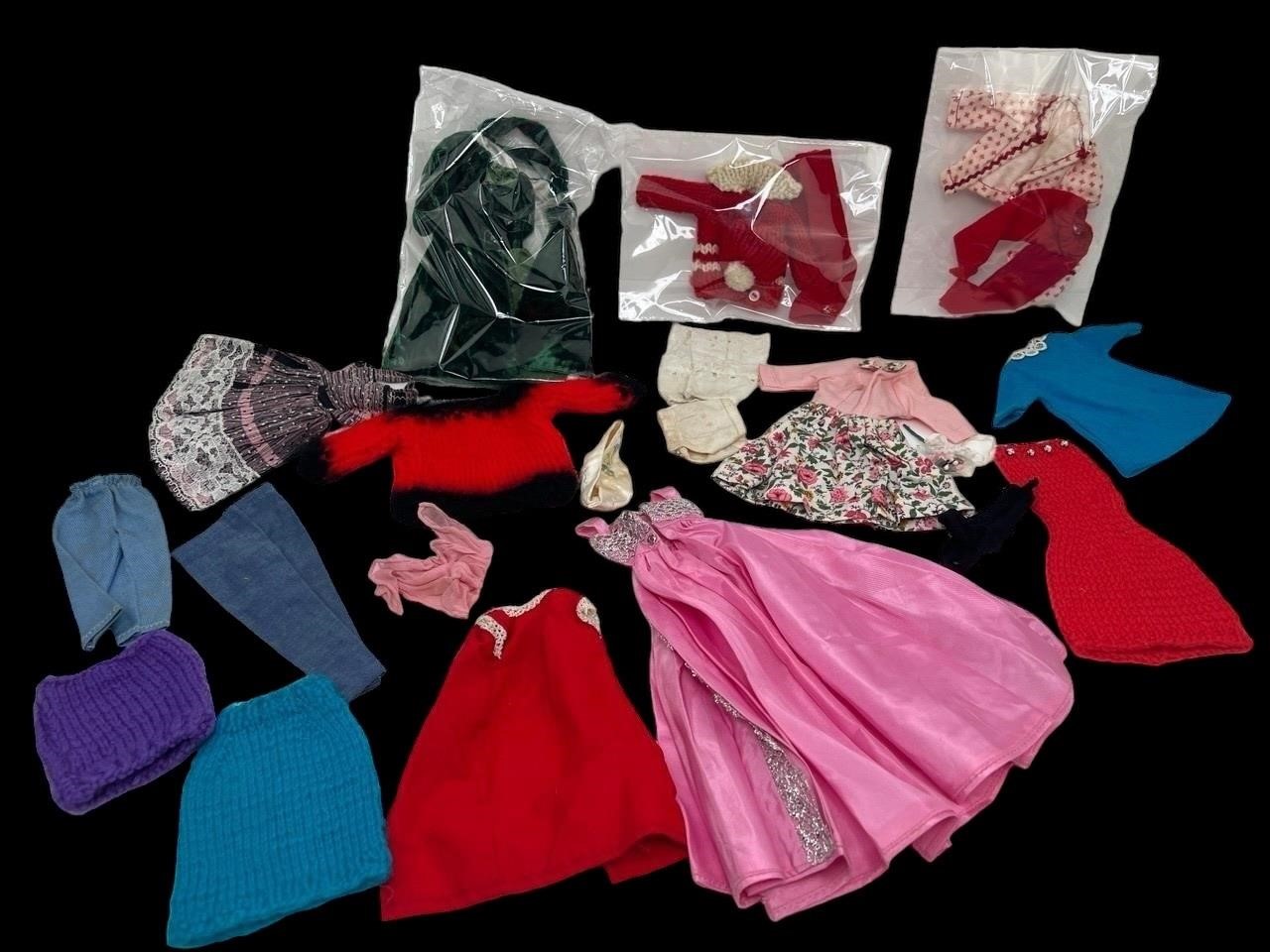 Vintage Barbie Doll Clothing Lot - Unbranded