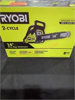 Ryobi 37cc 14" Gas Chainsaw, 2 cycle