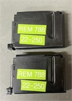 2 - Remington 788 .22-250 Rem 5 rnd Magazines