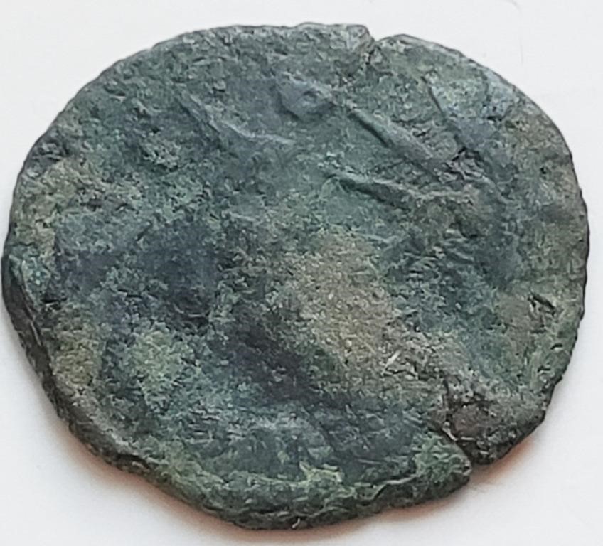 Roman AD270 brockage Ancient coin