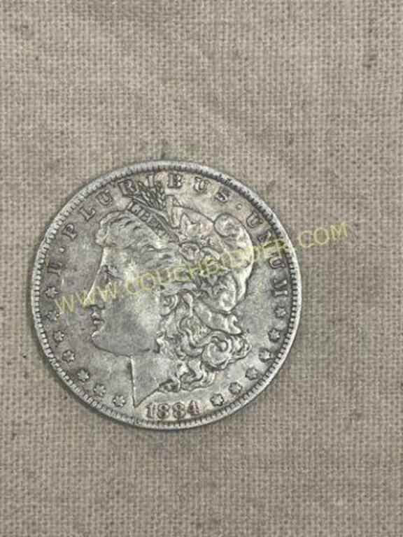 July coin, knife and jewelry online auction