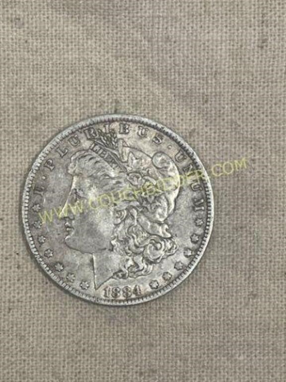 Morgan Silver Dollar 1884 O