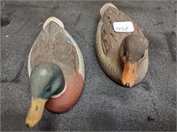 (2) Small Ceramic Ducks