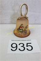 Vintage Roman RR Porcelain Handbell