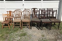 WOODEN CHAIRS