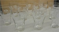 Lot of 10 Coca- Cola Multi-Language Glasses